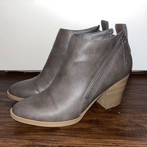 Dark Grey Booties